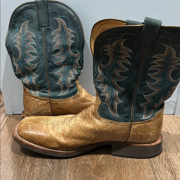 Tony Lama Vintage Western Cowboy Boots - Picture 4 of 5